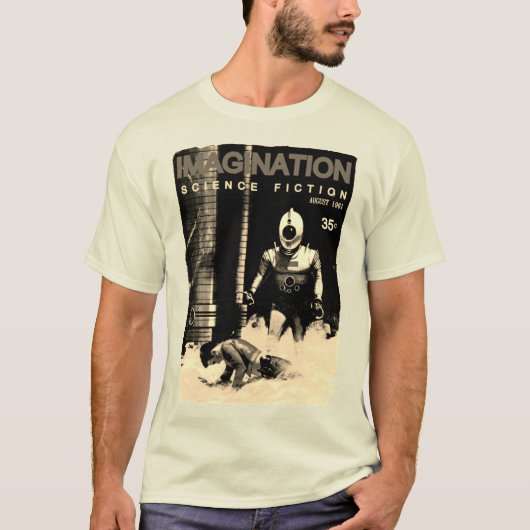 BEELDSCHERM 1960: T-Shirt van de sciencefiction (Voorkant)