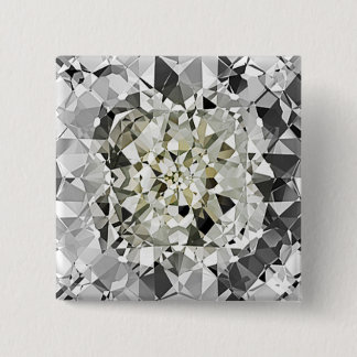 BEELDSCHERM, bevroren Vierkante Button 5,1 Cm