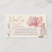 Beeldscherm: Boho Palm No Cadeauverpakking Informatiekaartje (Voorkant)