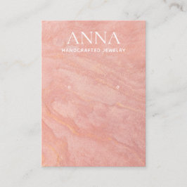 Beeldscherm met pink-roze toon visitekaartje