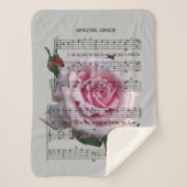 BEELDSCHERM VAN DE MEEST POPULAIRE ACHTERGROND SHERPA DEKEN (Voorkant)