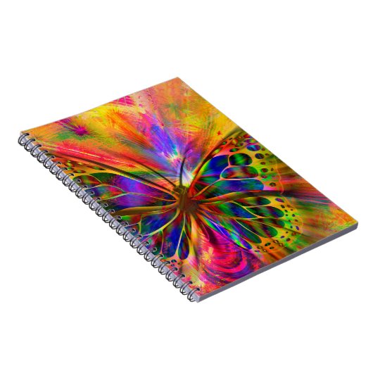 Beeldscherm van de vlinder notitieboek (Rechterzijde)