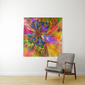 Beeldscherm van de vlinder wandkleed (In Situ (horizontaal))