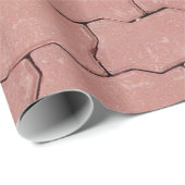 Beeldschermen met rode klaver cadeaupapier (Rol Hoek)