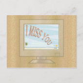 Beeldschermen voor de zomer briefkaart (Voorkant)