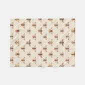  beeldschermpatroon fleece deken (Voorkant (Horizontaal))