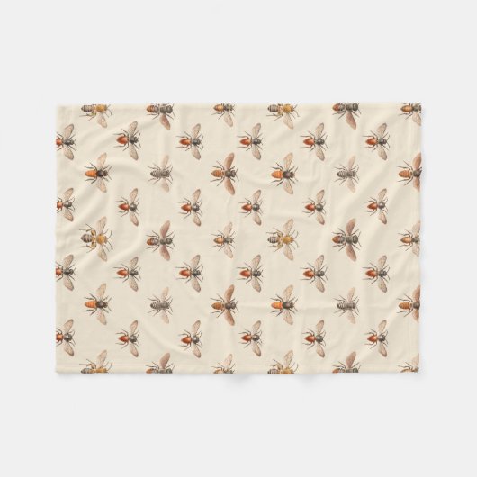  beeldschermpatroon fleece deken (Voorkant (Horizontaal))