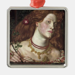 Beeldschone Rosamund (Elegante en mooie roodharige Metalen Ornament