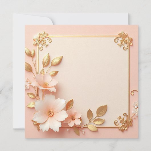 Beeldschoon Elegant Kaart (Voorkant)