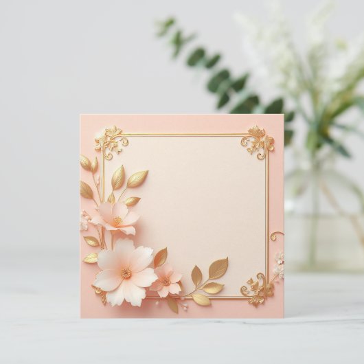 Beeldschoon Ellegant Kaart (Staand voorkant)