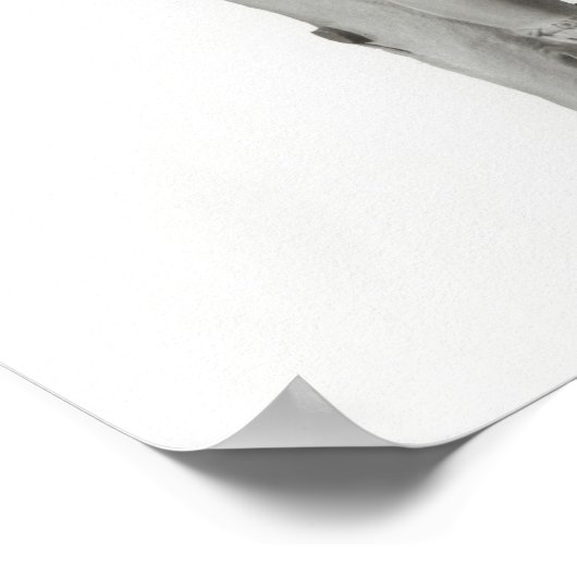 Beeldstandbeeld van Hadrian (marmer) Poster (Hoek)