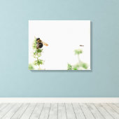 Beeline Canvas Afdruk (Insitu (Houten vloer))
