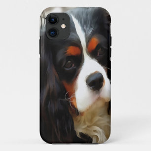 Beeltenis: A King Charles Cavalier Spaniel Case-Mate iPhone Case