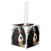 Beeltenis: A King Charles Cavalier Spaniel Decoratie (Voorkant hoekig)