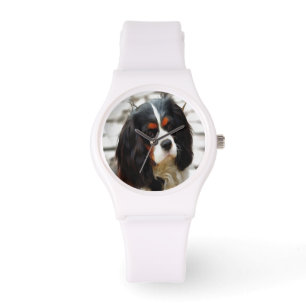 Beeltenis: A King Charles Cavalier Spaniel Horloge