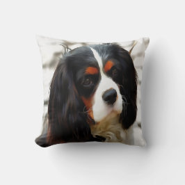 Beeltenis: A King Charles Cavalier Spaniel Kussen