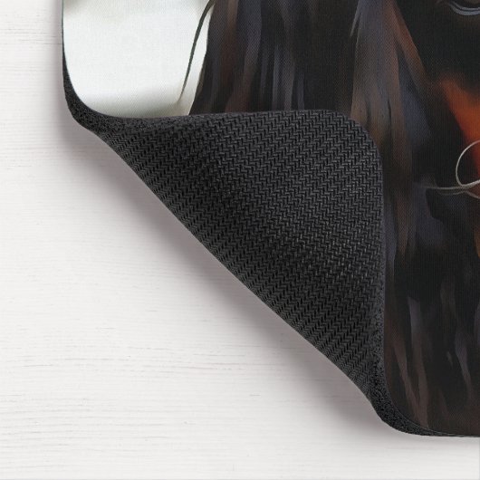 Beeltenis: A King Charles Cavalier Spaniel Muismat (Hoek)