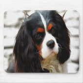 Beeltenis: A King Charles Cavalier Spaniel Muismat (Voorkant)