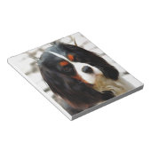 Beeltenis: A King Charles Cavalier Spaniel Notitieblok (Schuin)