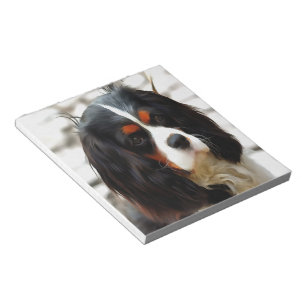 Beeltenis: A King Charles Cavalier Spaniel Notitieblok