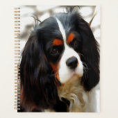 Beeltenis: A King Charles Cavalier Spaniel Planner (Voorkant)