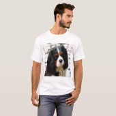 Beeltenis: A King Charles Cavalier Spaniel T-shirt (Voorkant volledig)