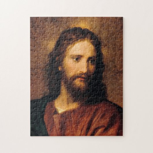Beeltenis: Christus by Heinrich Hofmann Legpuzzel (Verticaal)