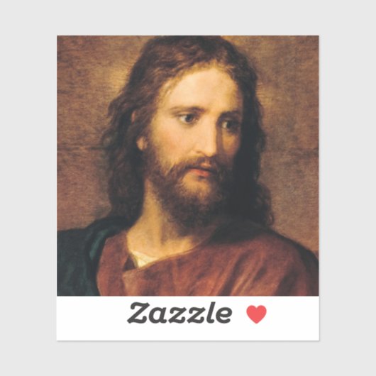 Beeltenis: Christus by Heinrich Hofmann Sticker (Vel)