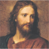 Beeltenis: Christus by Heinrich Hofmann Sticker (Voorkant)