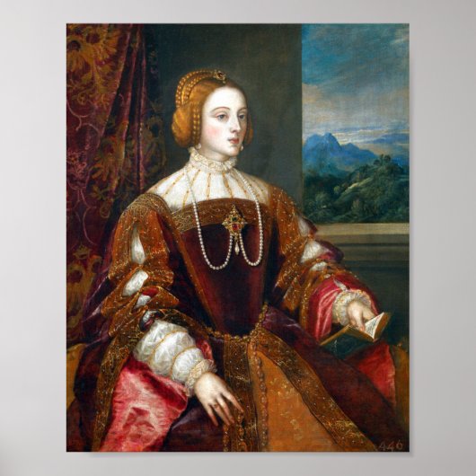 Beeltenis: Empress Isabella of Portugal Poster (Voorkant)