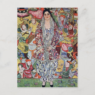 Beeltenis: Frederika Maria Beer by Gustav Klimt Briefkaart