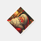 Beeltenis: Kerstman Servet (Hoek)