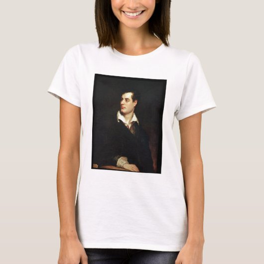 Beeltenis: Lord Byron (1788-1824) T-shirt (Voorkant)
