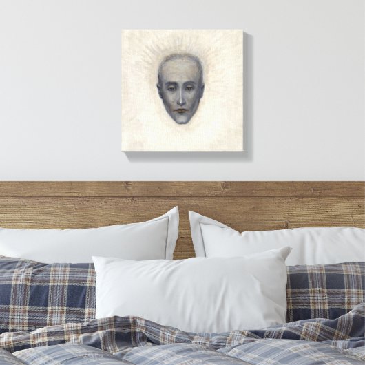 Beeltenis: Marcel Duchamp by Florine Stettheimer Canvas Afdruk (Insitu (Slaapkamer))