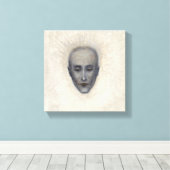 Beeltenis: Marcel Duchamp by Florine Stettheimer Canvas Afdruk (Insitu (Houten vloer))