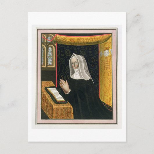 Beeltenis: Margaret Beaufort, Countess of Richmon Briefkaart (Voorkant)