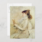 Beeltenis: Sarah Bernhardt Briefkaart (Voorkant / Achterkant)