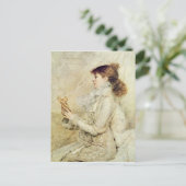 Beeltenis: Sarah Bernhardt Briefkaart (Staand voorkant)