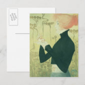 Beeltenis: Sarah Bernhardt Briefkaart (Voorkant / Achterkant)