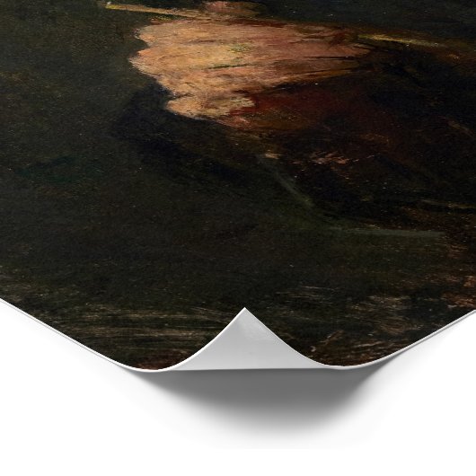 Beeltenis: Vincent van Gogh by John Peter Russell Poster (Hoek)