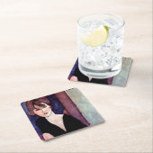 Beeltenis: Woman Kartonnen Onderzetters (Insitu)