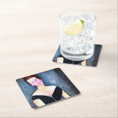 Beeltenis: Woman Kartonnen Onderzetters (Insitu)