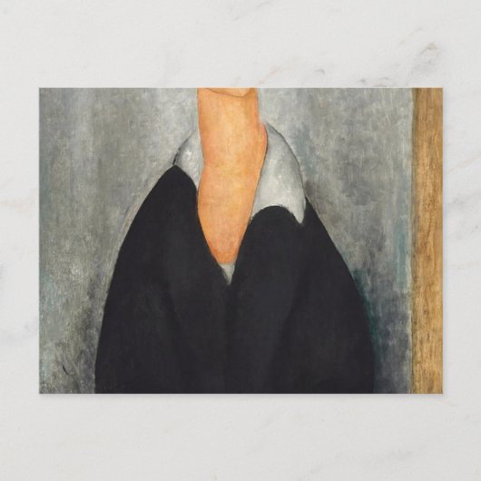 Beeltenis: Woman, Modigliani 1919 Briefkaart (Voorkant)
