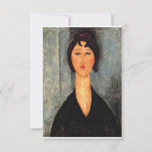 Beeltenis: Woman Modigliani Save The Date