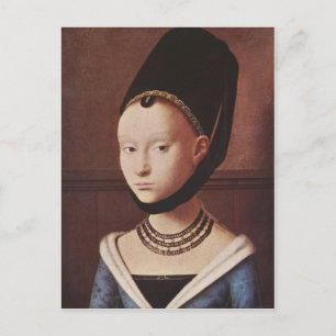 Beeltenis: Young Girl Postcard Briefkaart