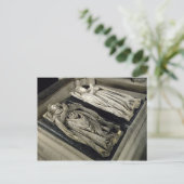 Beeltenissen van Henri II en Catherine de Medici Briefkaart (Staand voorkant)