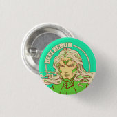 Beelzebub Ronde Button 3,2 Cm (Voorkant /achterkant)