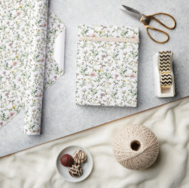 Beemdarm, verfijnd patroon cadeaupapier