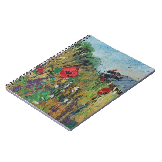 Beemdbloemen 2012 notitieboek (Linkerzijde)