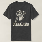 Beemoth alle beest schreeuwen t-shirt (Design voorkant)